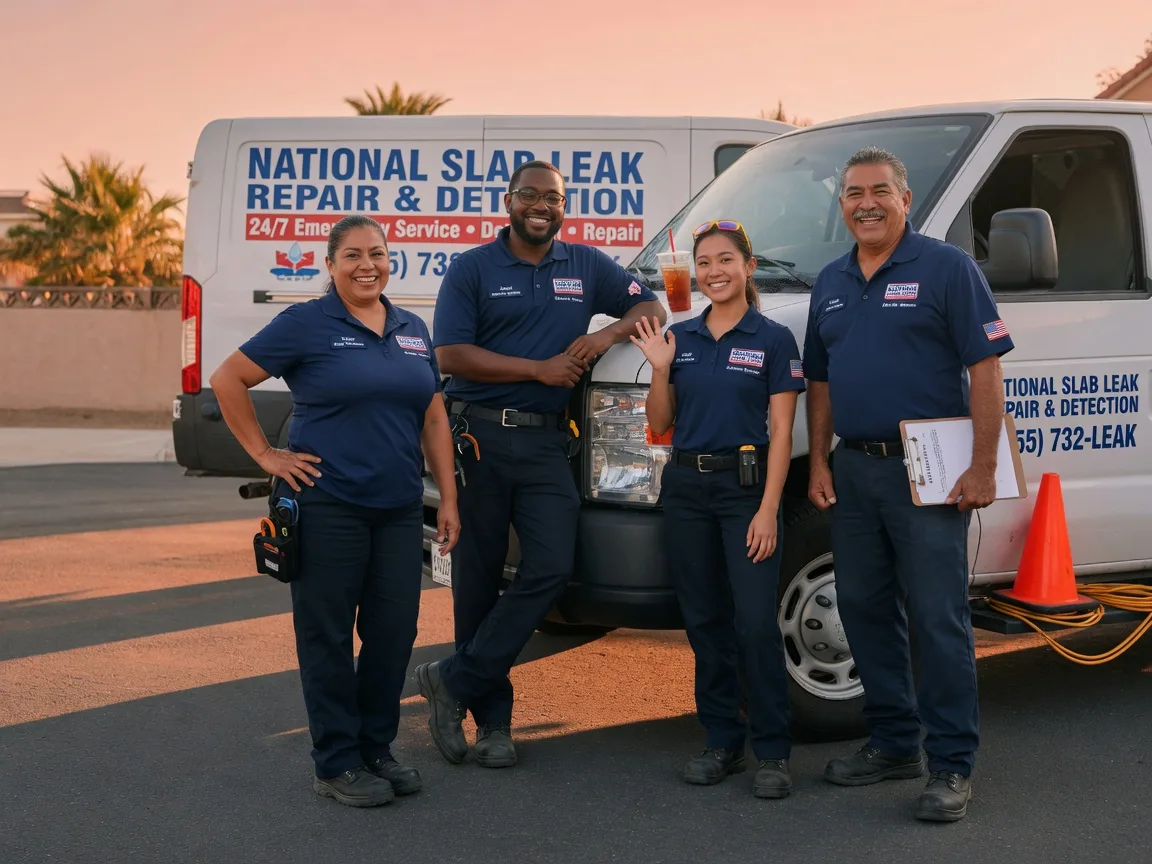 Slab Leak Detection company in Leupp, AZ